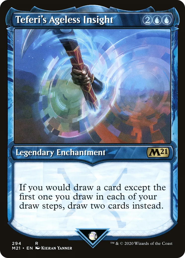 Teferi's Ageless Insight — Core Set 2021 — Magic: The Gathering