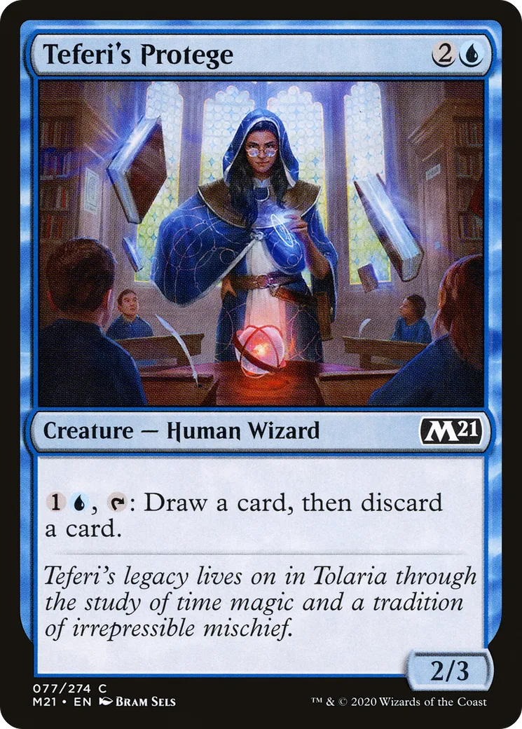 Teferi's Protege — Core Set 2021 — Magic: The Gathering