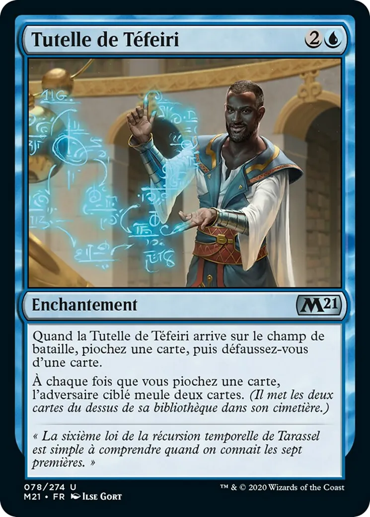 Tutelle de Téfeiri — Core Set 2021 — Magic: The Gathering