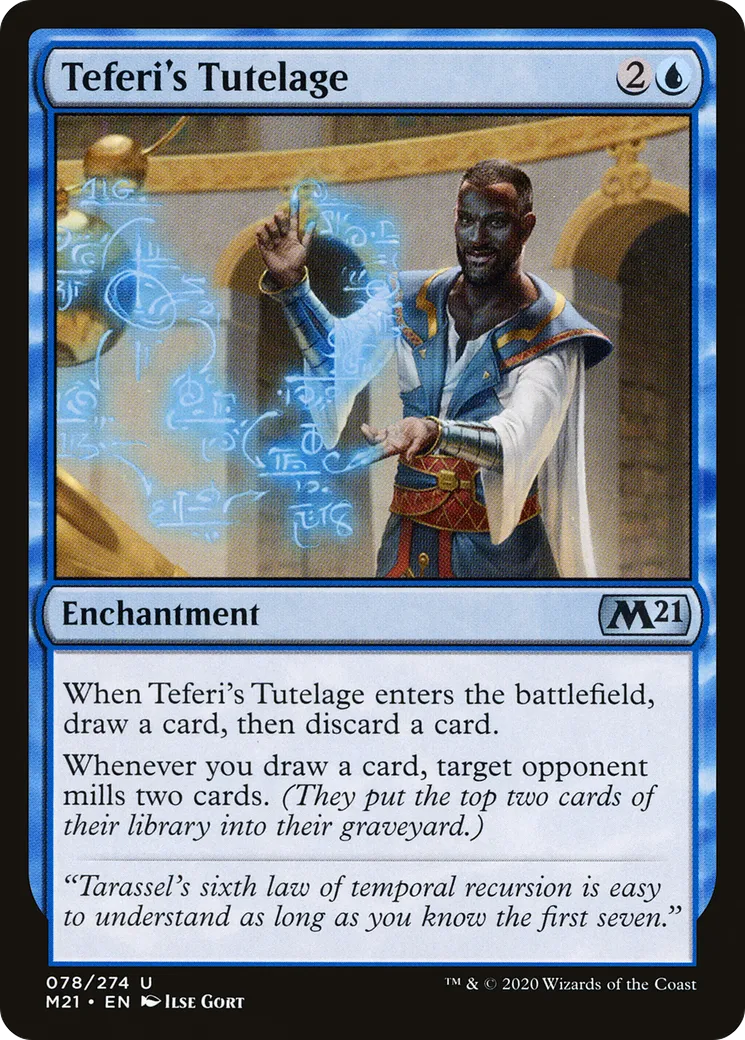 Teferi's Tutelage — Core Set 2021 — Magic: The Gathering