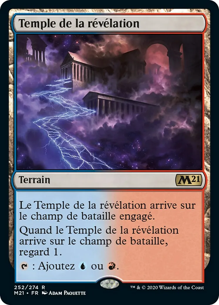 Temple de la révélation — Core Set 2021 — Magic: The Gathering