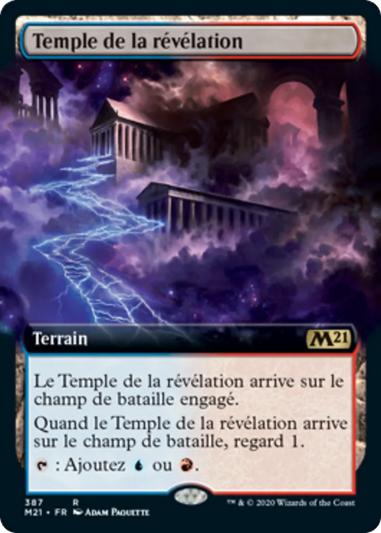 Temple de la révélation from Core Set 2021 - Magic: The Gathering