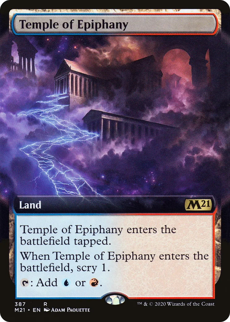 Temple of Epiphany — Core Set 2021 — Magic: The Gathering