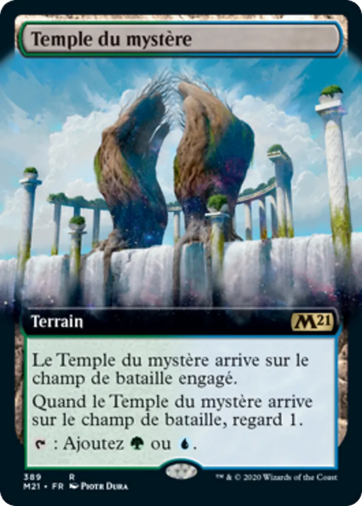 Temple du mystère — Core Set 2021 — Magic: The Gathering