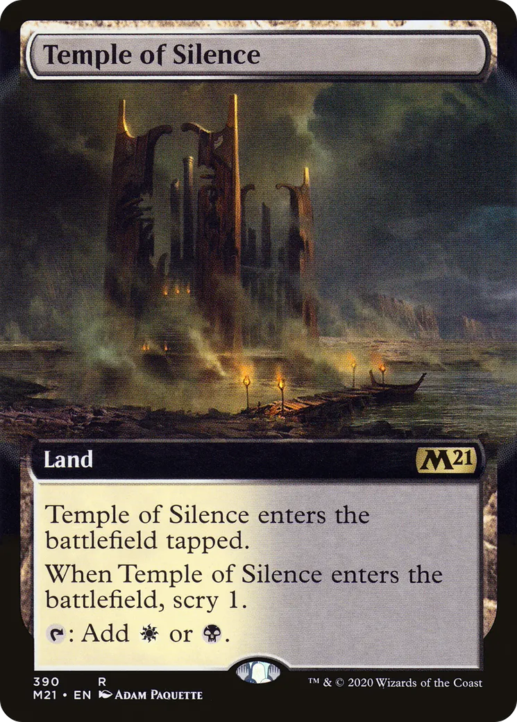 Temple of Silence — Core Set 2021 — Magic: The Gathering