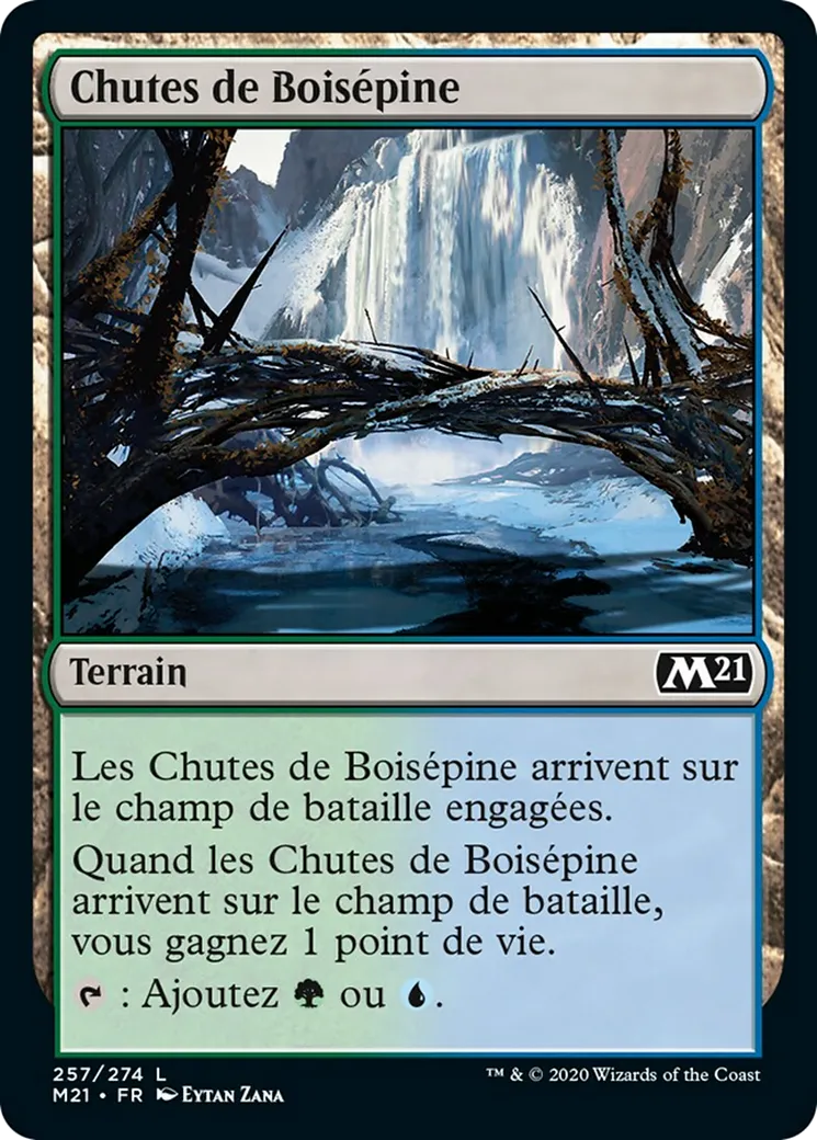 Chutes de Boisépine — Core Set 2021 — Magic: The Gathering