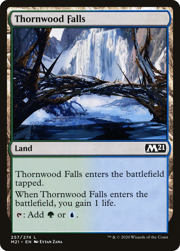 Chutes de Boisépine — Core Set 2021 — Magic: The Gathering