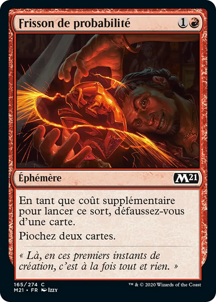 Frisson de probabilité — Core Set 2021 — Magic: The Gathering