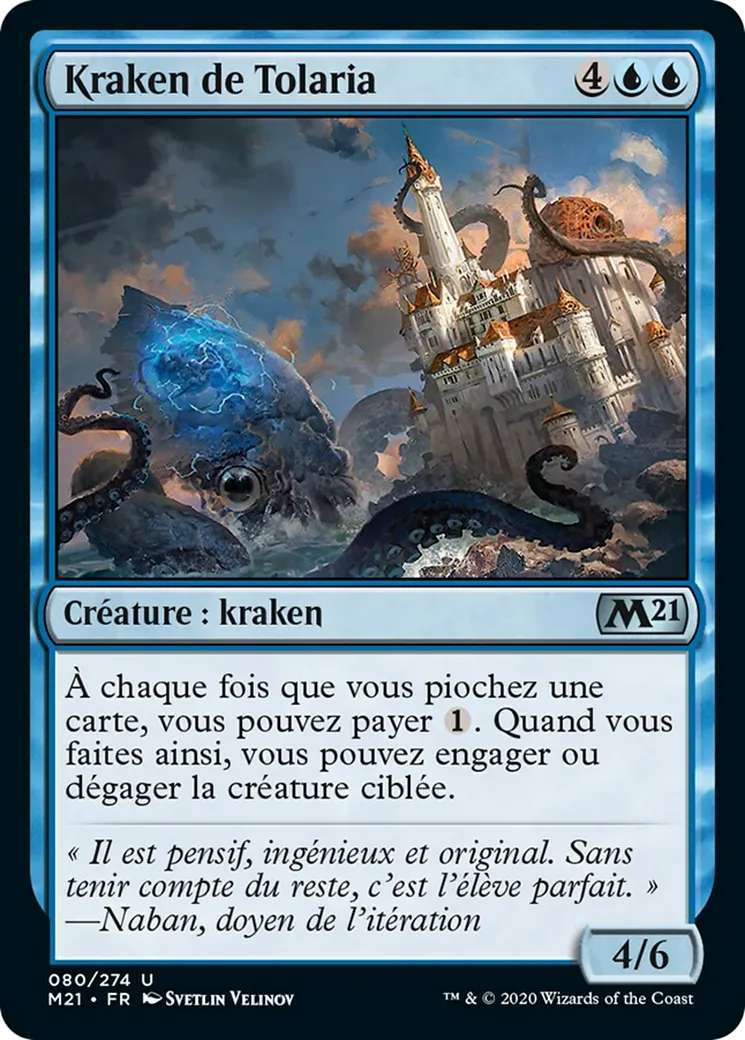 Kraken de Tolaria — Core Set 2021 — Magic: The Gathering