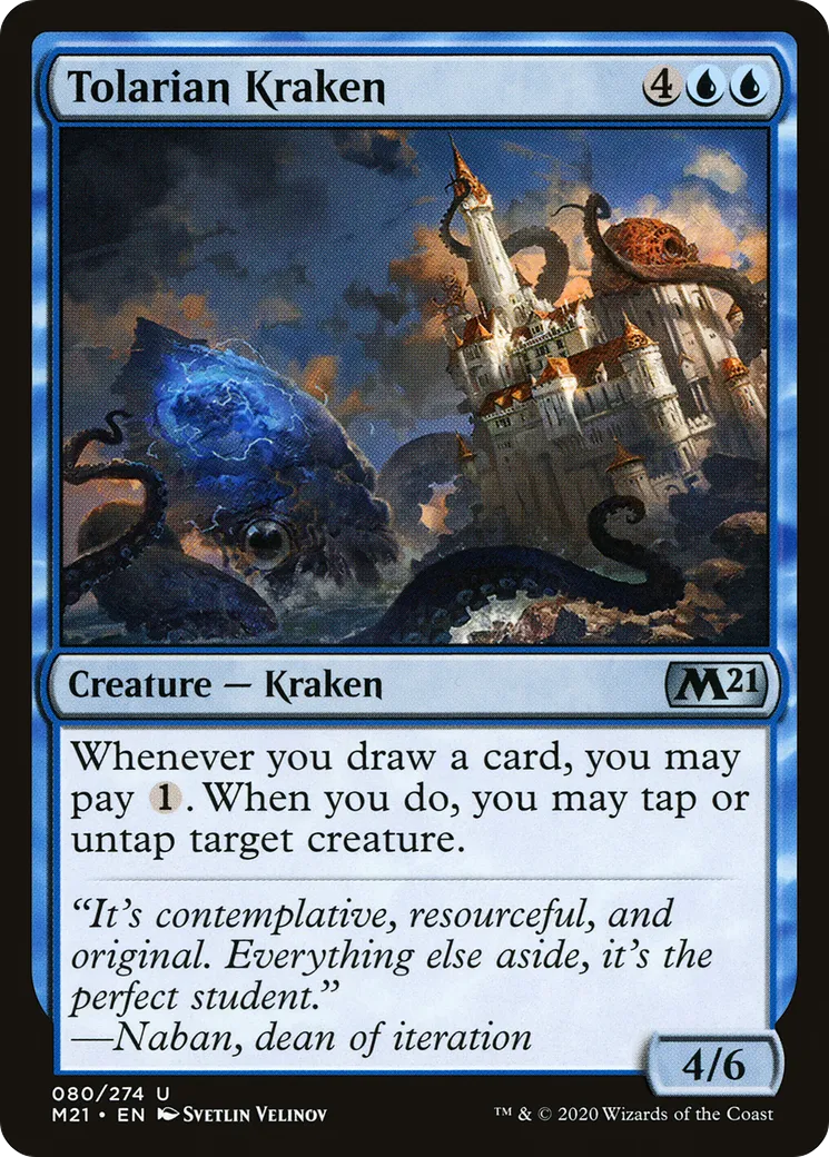Tolarian Kraken — Core Set 2021 — Magic: The Gathering