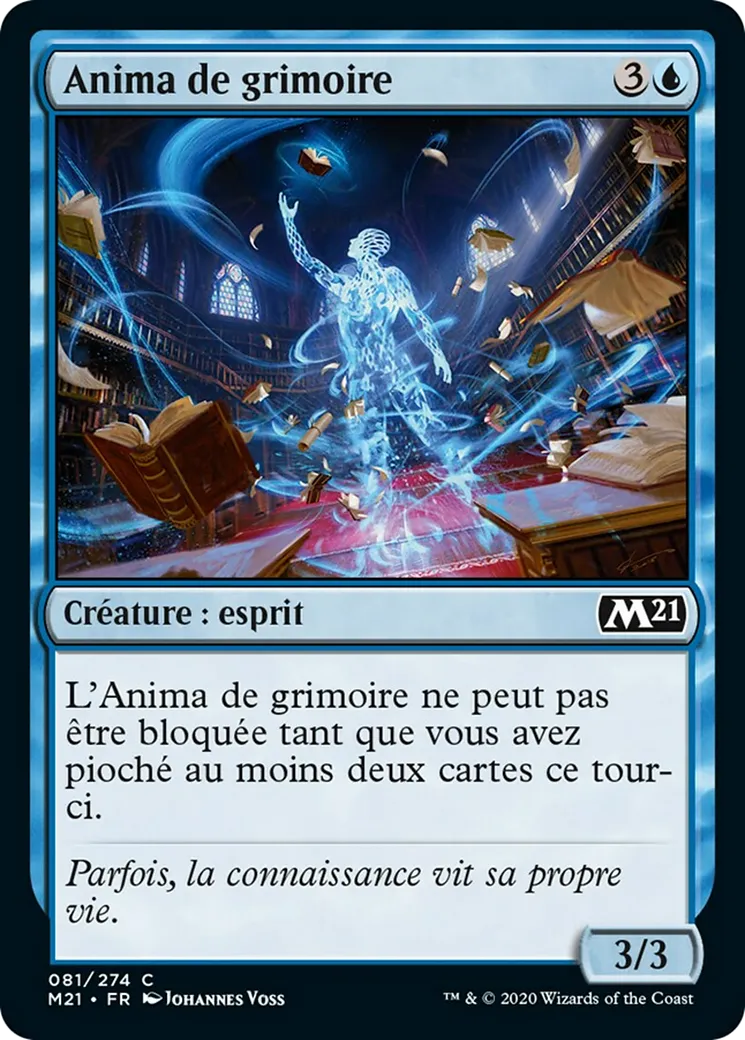 Anima de grimoire — Core Set 2021 — Magic: The Gathering