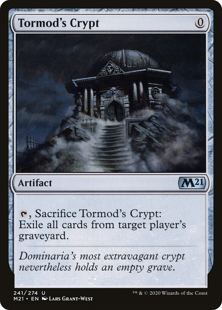 Tormod's Crypt — Core Set 2021 — Magic: The Gathering