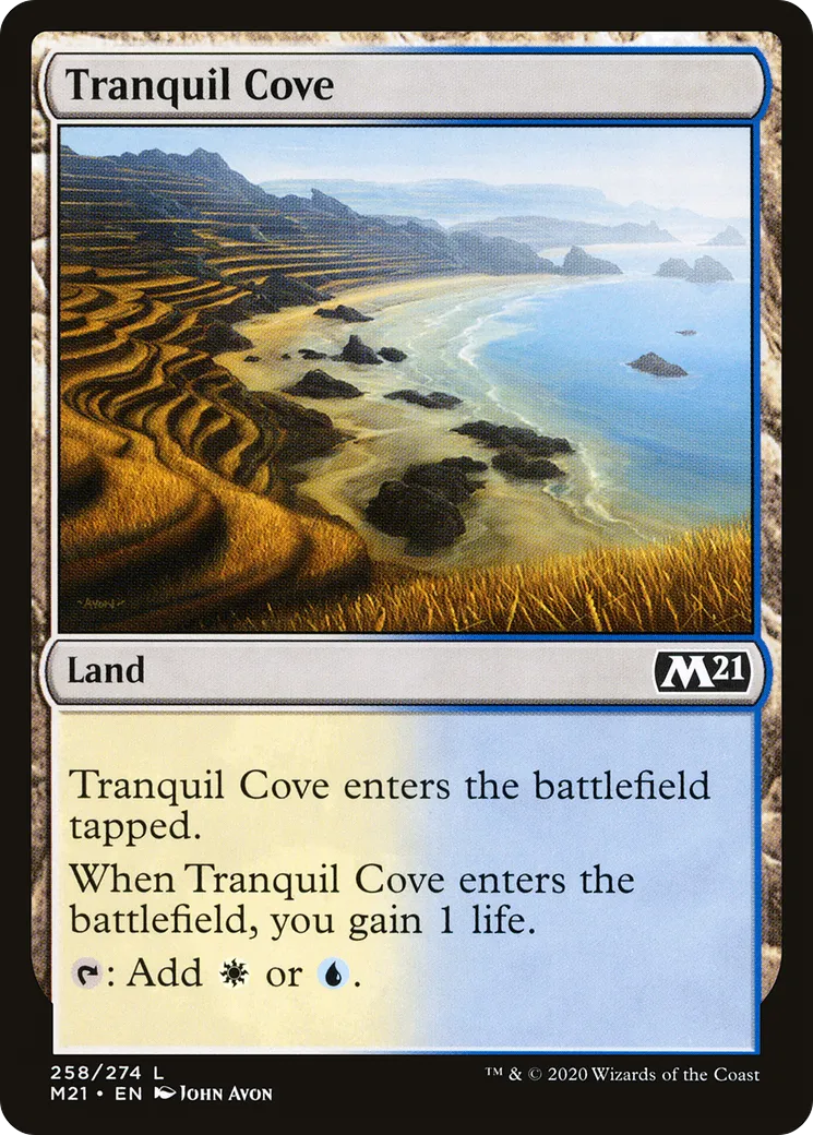 Tranquil Cove — Core Set 2021 — Magic: The Gathering