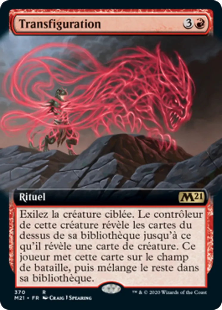 Transfiguration — Core Set 2021 — Magic: The Gathering