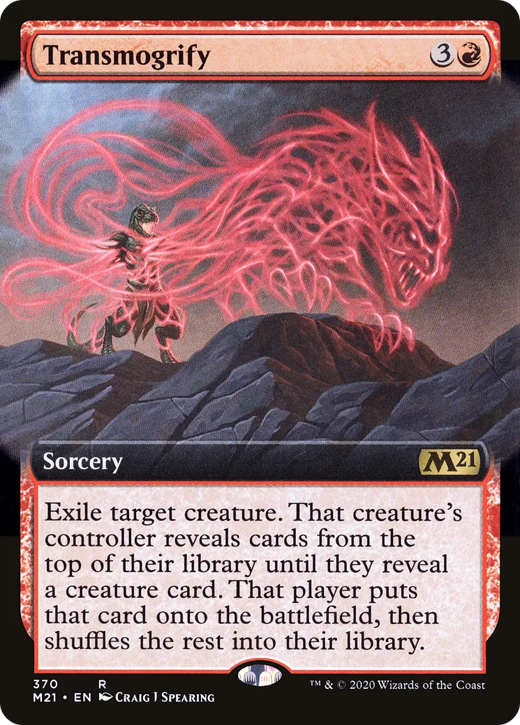 Transmogrify — Core Set 2021 — Magic: The Gathering