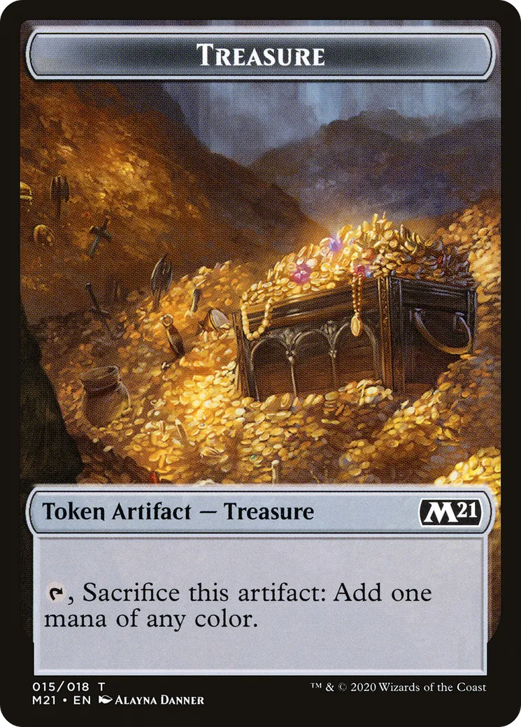 Treasure — Core Set 2021 — Magic: The Gathering