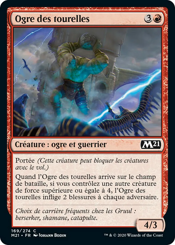 Ogre des tourelles — Core Set 2021 — Magic: The Gathering