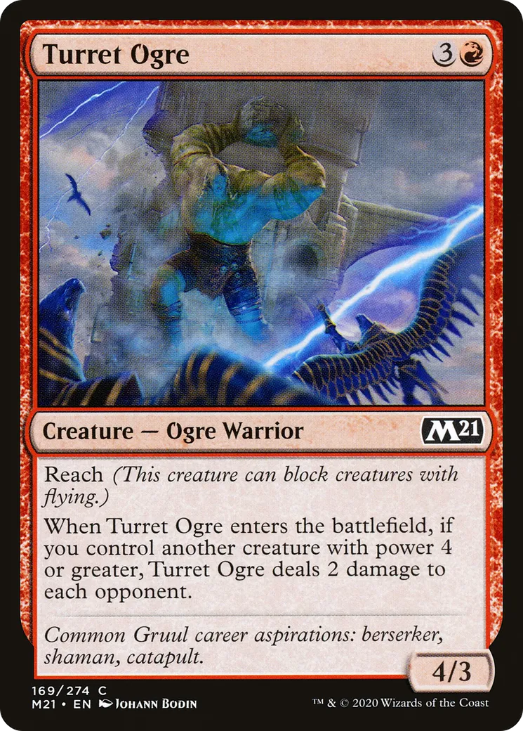 Ogre des tourelles — Core Set 2021 — Magic: The Gathering
