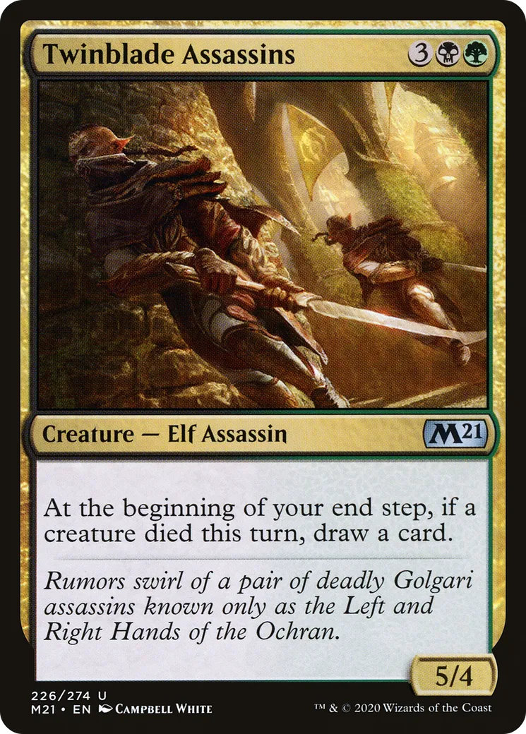 Assassins jumelames — Core Set 2021 — Magic: The Gathering