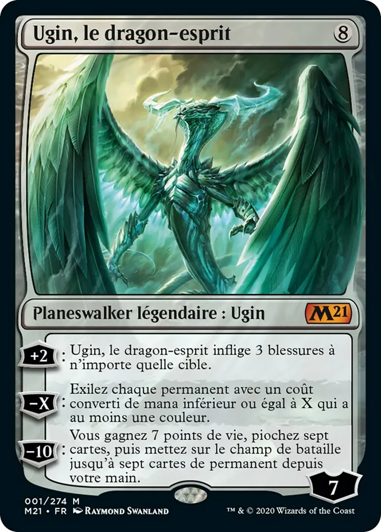 Ugin, le dragon-esprit — Core Set 2021 — Magic: The Gathering