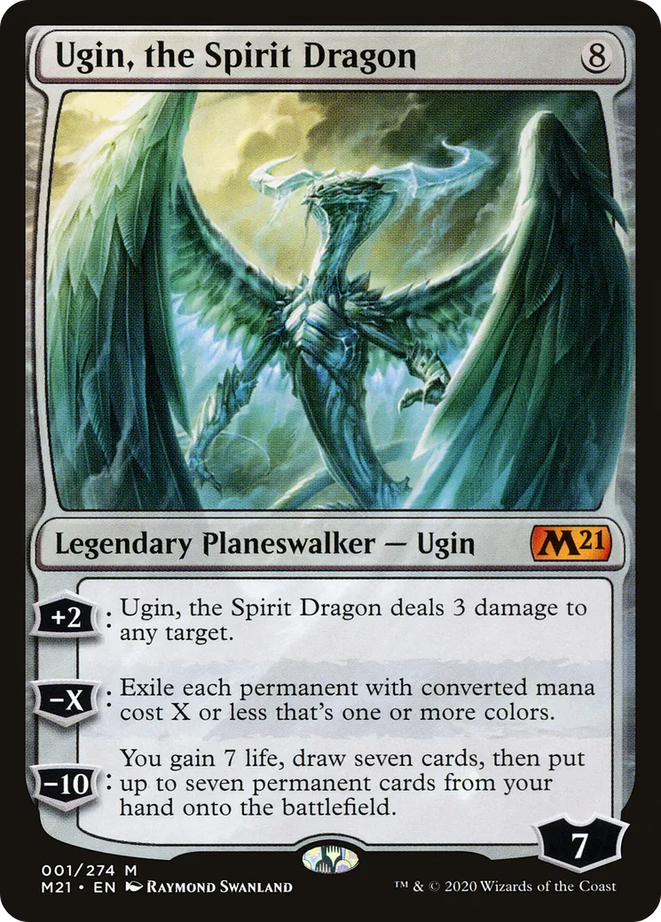 Ugin, the Spirit Dragon — Core Set 2021 — Magic: The Gathering