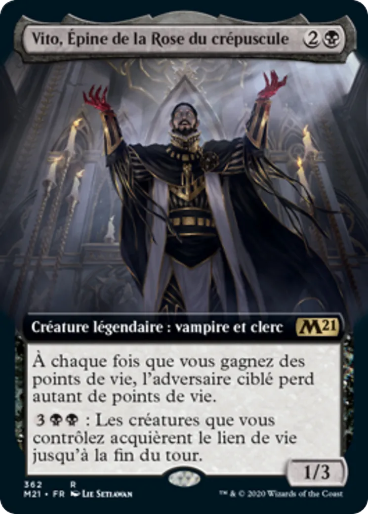 Vito, Épine de la Rose du crépuscule — Core Set 2021 — Magic: The Gathering