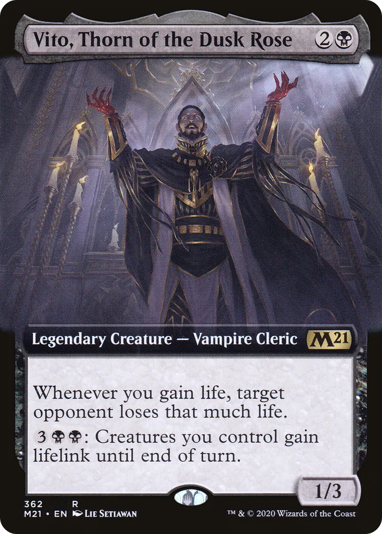 Vito, Épine de la Rose du crépuscule — Core Set 2021 — Magic: The Gathering