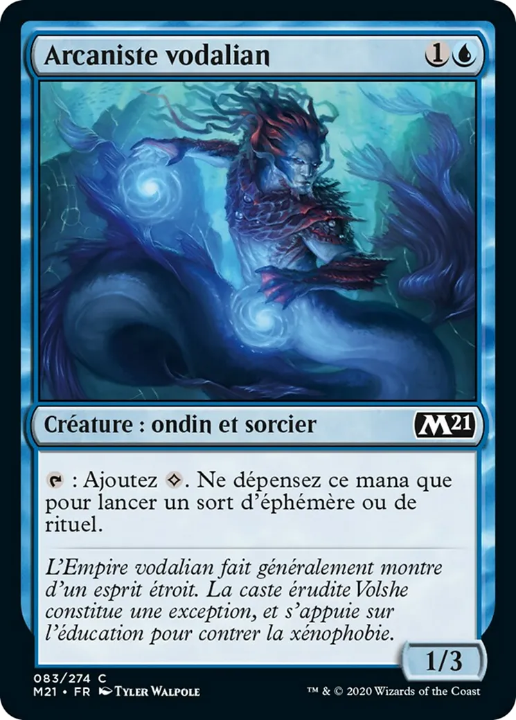 Arcaniste vodalian — Core Set 2021 — Magic: The Gathering