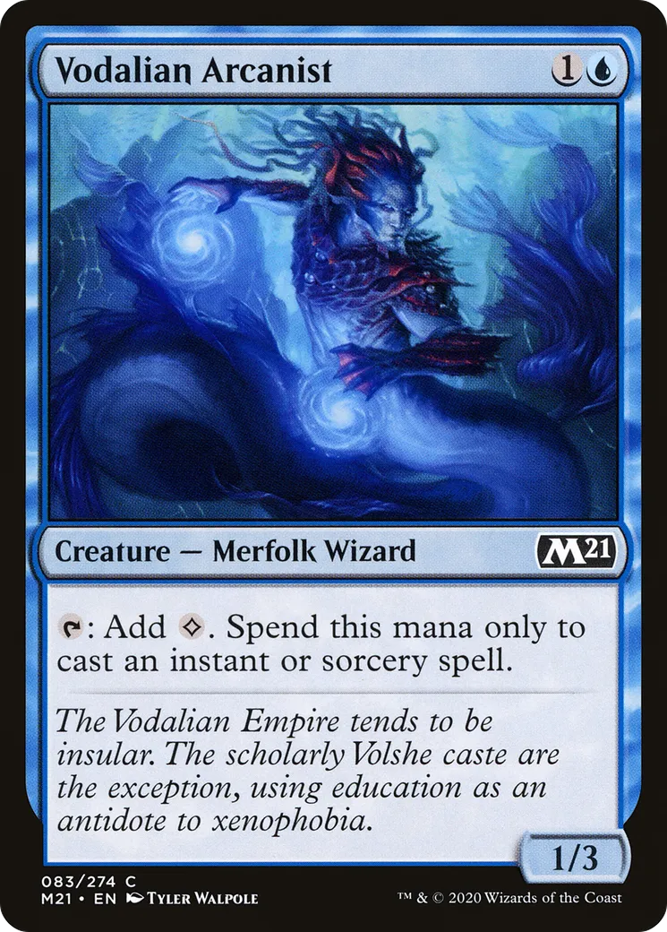 Arcaniste vodalian — Core Set 2021 — Magic: The Gathering