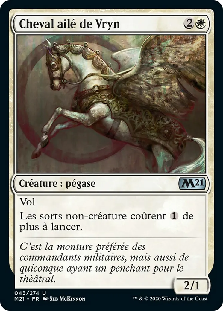 Cheval ailé de Vryn — Core Set 2021 — Magic: The Gathering