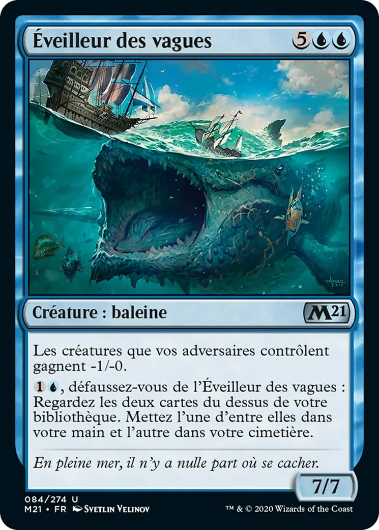 Éveilleur des vagues — Core Set 2021 — Magic: The Gathering