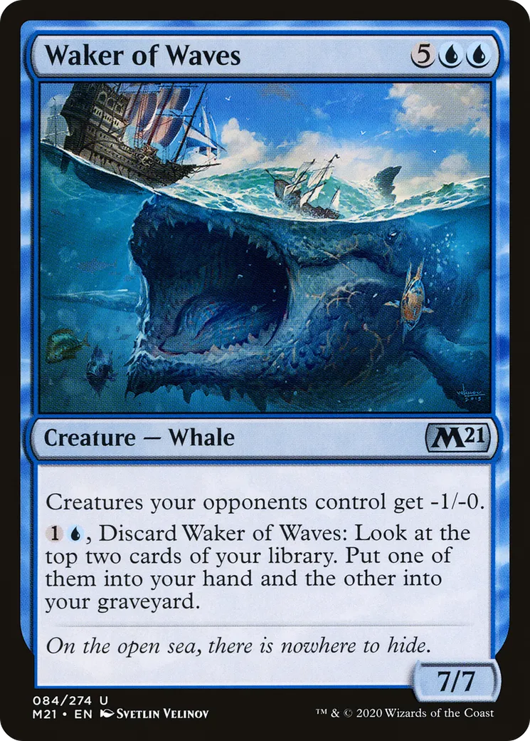 Waker of Waves — Core Set 2021 — Magic: The Gathering