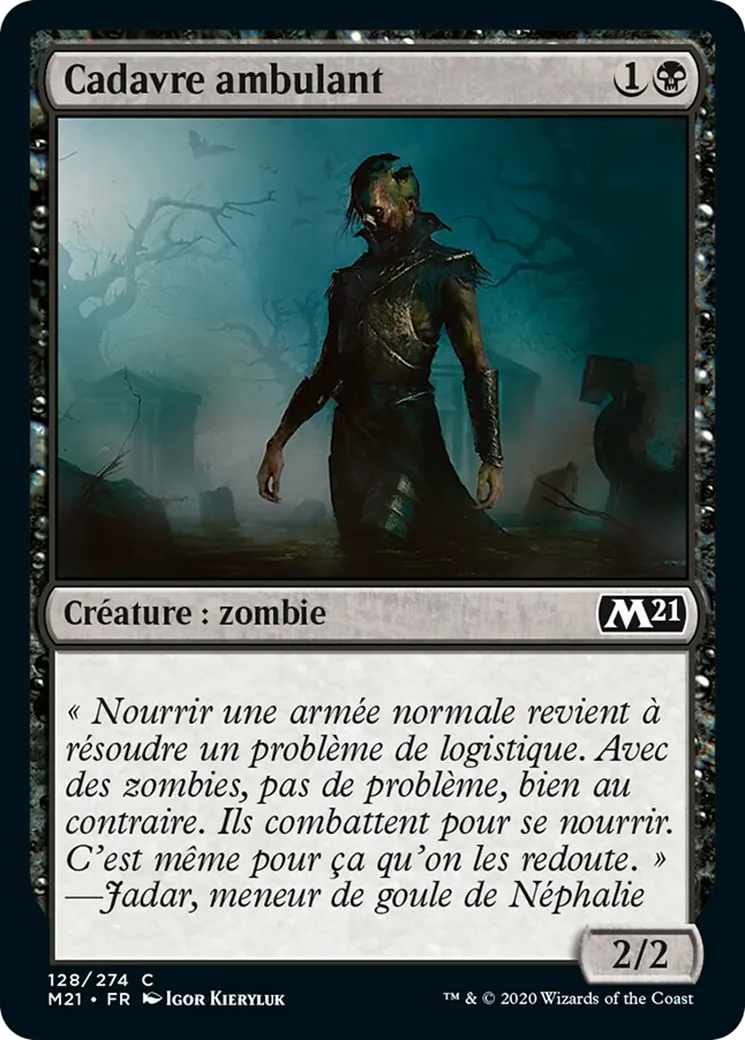 Cadavre ambulant — Core Set 2021 — Magic: The Gathering