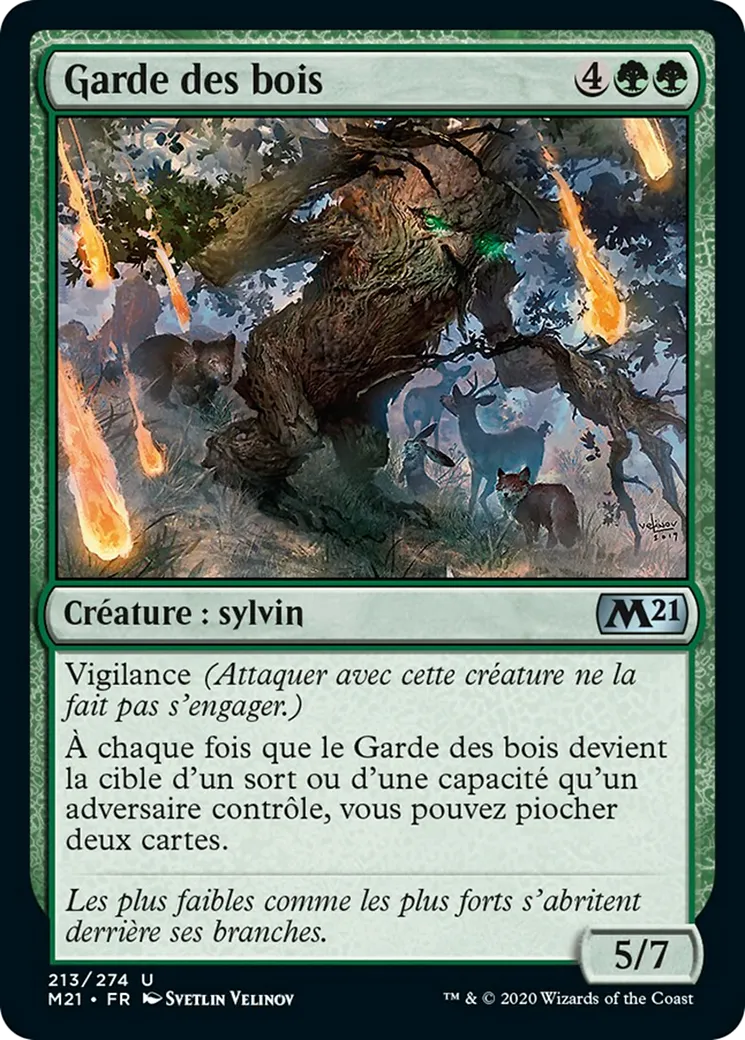 Garde des bois — Core Set 2021 — Magic: The Gathering