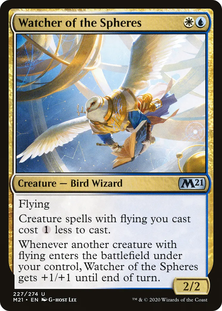 Watcher of the Spheres — Core Set 2021 — Magic: The Gathering