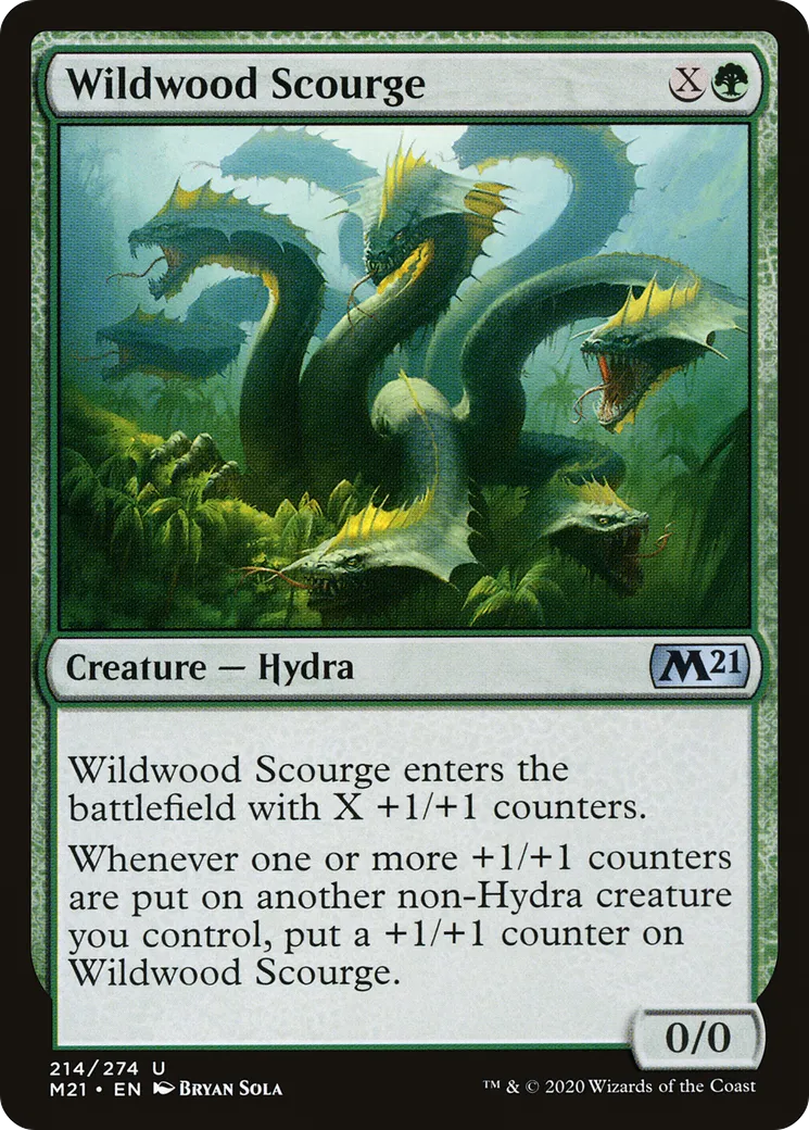 Wildwood Scourge from Core Set 2021 - Magic: The Gathering