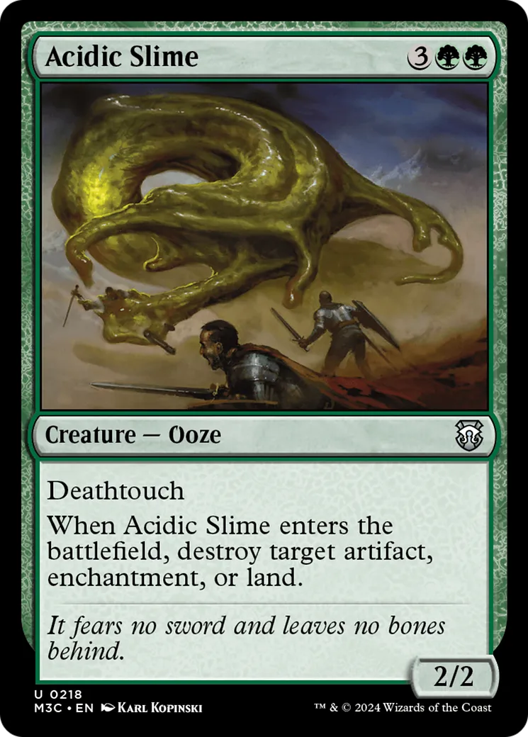 Boue acide — Modern Horizons 3 Commander — Magic: The Gathering