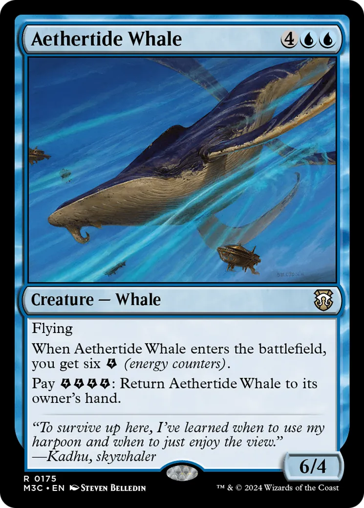 Baleine éthertidale — Modern Horizons 3 Commander — Magic: The Gathering