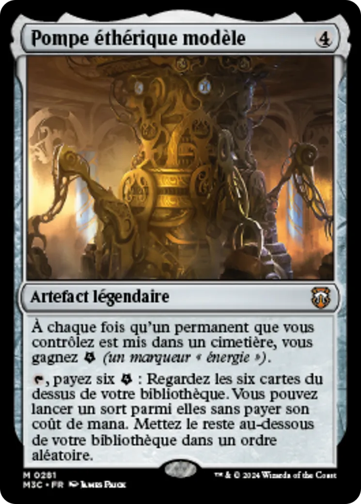 Pompe éthérique modèle — Modern Horizons 3 Commander — Magic: The Gathering