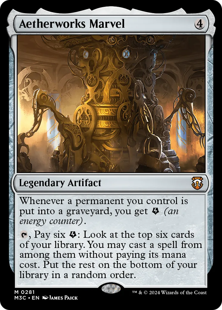 Aetherworks Marvel — Modern Horizons 3 Commander — Magic: The Gathering