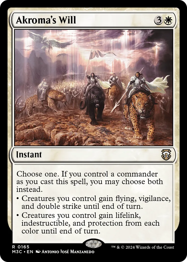 Akroma's Will — Modern Horizons 3 Commander — Magic: The Gathering