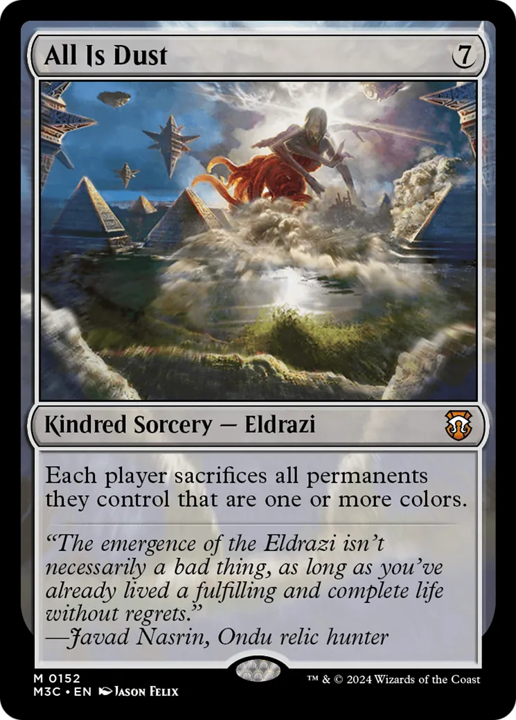 All Is Dust — Modern Horizons 3 Commander — Magic: The Gathering