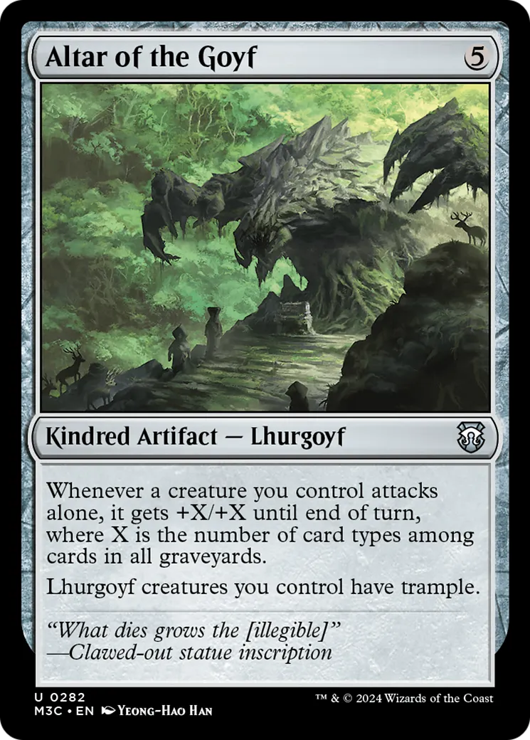 Altar of the Goyf — Modern Horizons 3 Commander — Magic: The Gathering