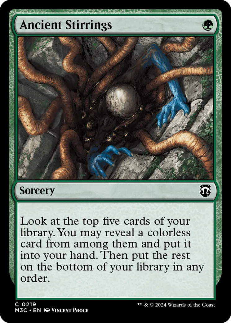 Anciens frémissements — Modern Horizons 3 Commander — Magic: The Gathering
