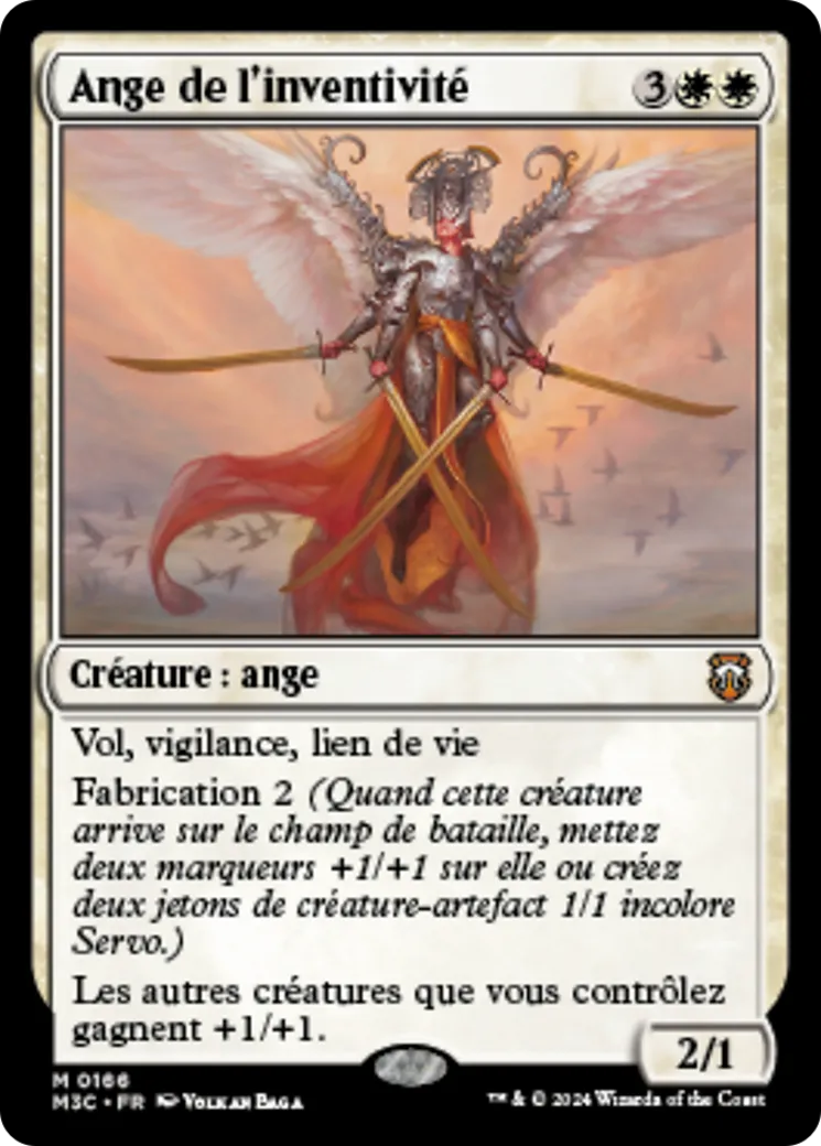 Ange de l'inventivité — Modern Horizons 3 Commander — Magic: The Gathering