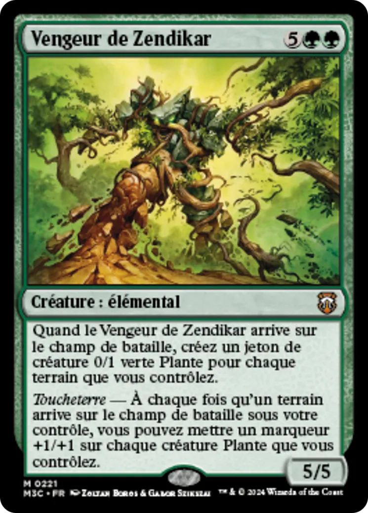 Vengeur de Zendikar — Modern Horizons 3 Commander — Magic: The Gathering