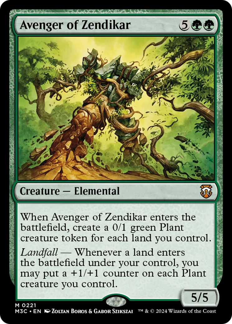 Vengeur de Zendikar — Modern Horizons 3 Commander — Magic: The Gathering