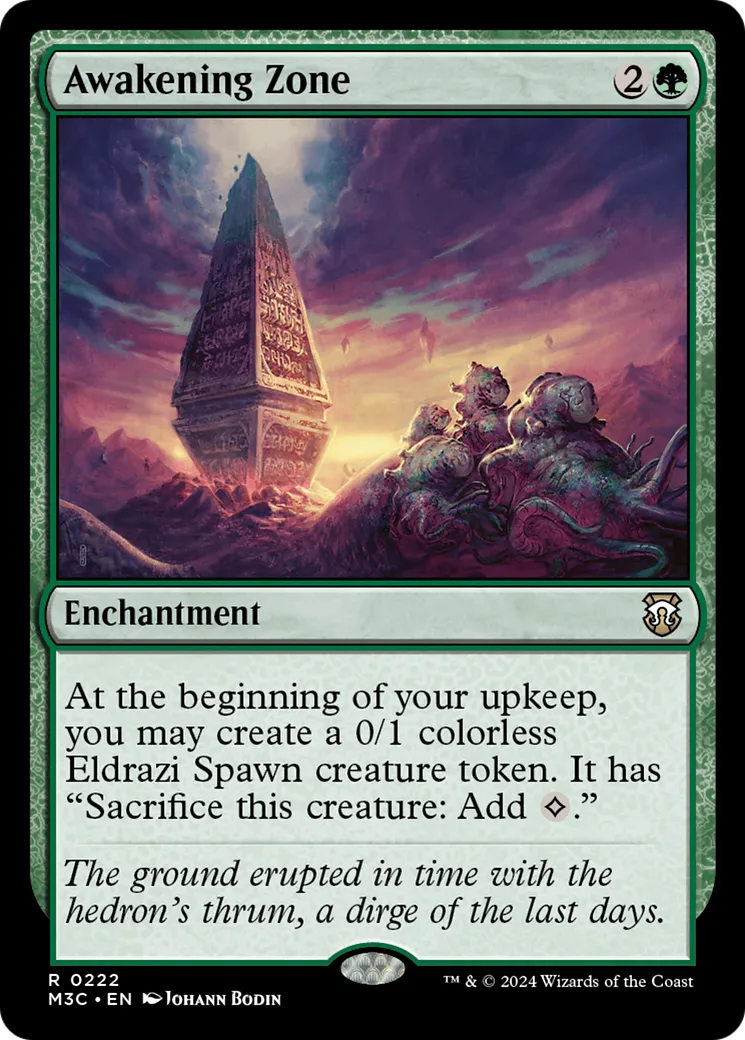 Zone d'éveil — Modern Horizons 3 Commander — Magic: The Gathering