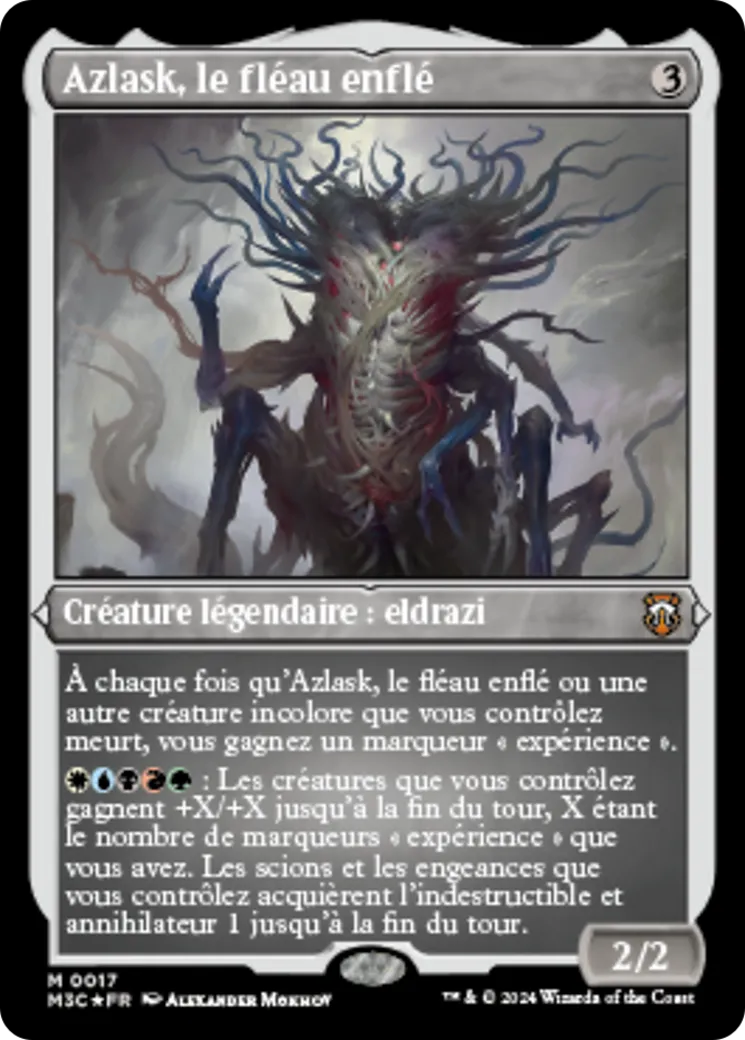 Azlask, le fléau enflé — Modern Horizons 3 Commander — Magic: The Gathering
