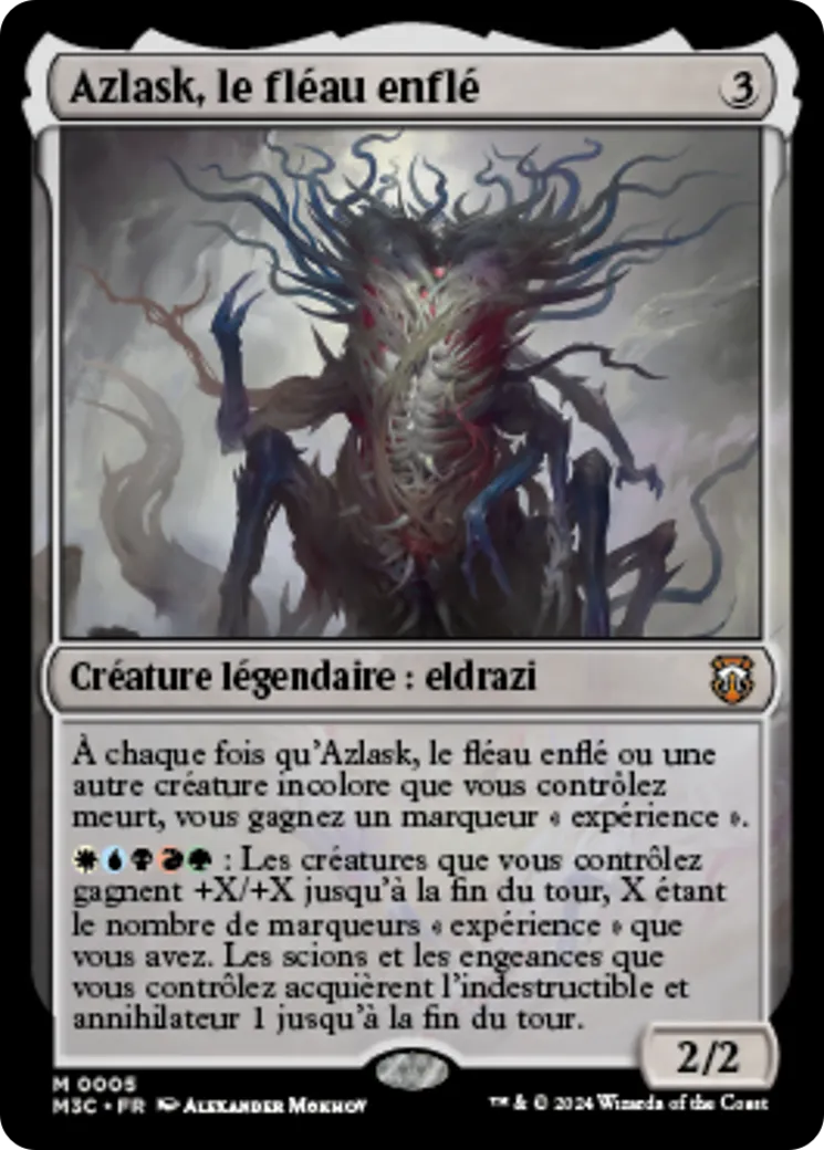 Azlask, le fléau enflé — Modern Horizons 3 Commander — Magic: The Gathering